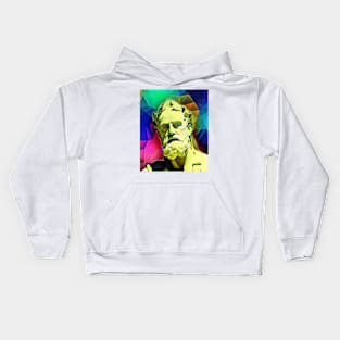 Xenophon Colourful Portrait | Xenophon Artwork 7 Kids Hoodie